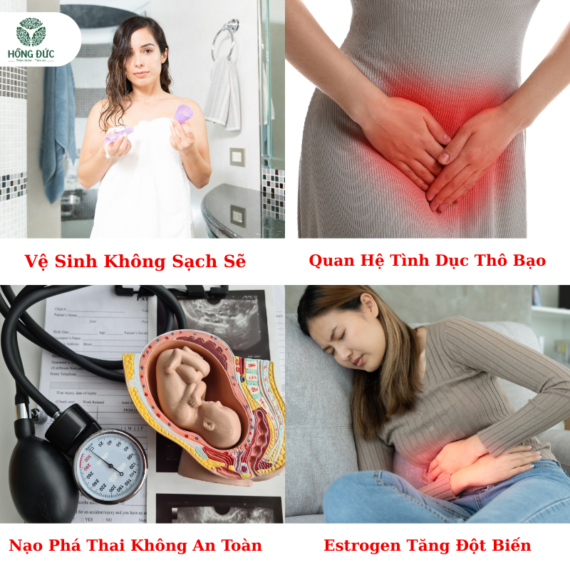Những nguyên nhân gây ra Viêm Lộ Tuyến Cổ Tử Cung